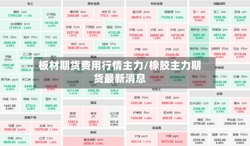 板材期货费用行情主力/橡胶主力期货最新消息-第2张图片