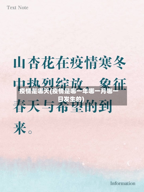 疫情是哪天(疫情是哪一年哪一月哪一日发生的)-第2张图片