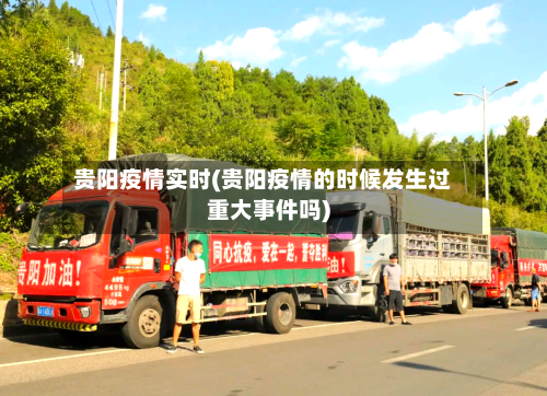 贵阳疫情实时(贵阳疫情的时候发生过重大事件吗)-第3张图片