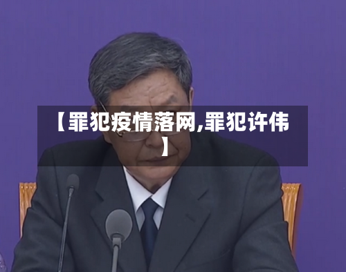【罪犯疫情落网,罪犯许伟】-第3张图片