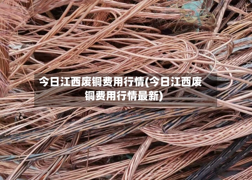 今日江西废铜费用行情(今日江西废铜费用行情最新)