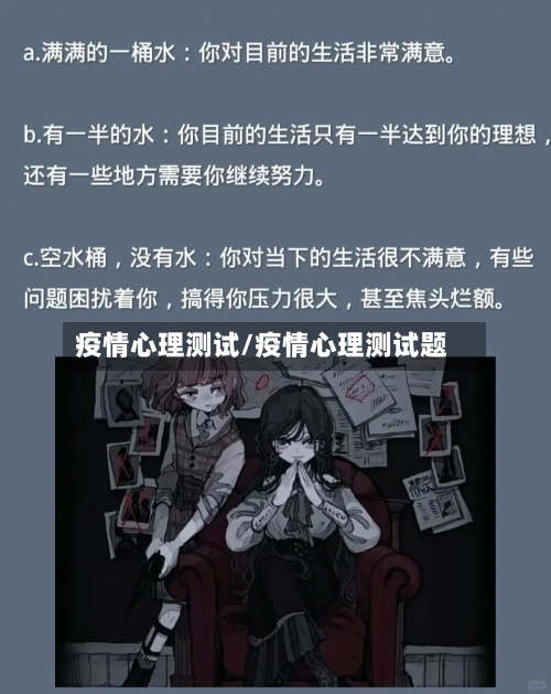 疫情心理测试/疫情心理测试题-第2张图片