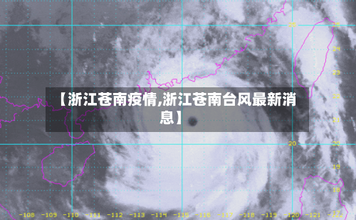 【浙江苍南疫情,浙江苍南台风最新消息】-第2张图片