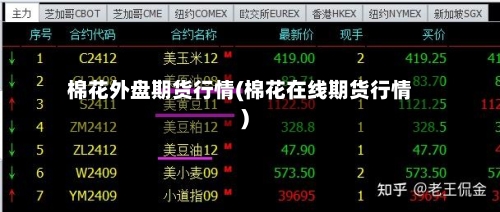 棉花外盘期货行情(棉花在线期货行情)-第3张图片