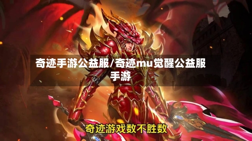 奇迹手游公益服/奇迹mu觉醒公益服手游-第2张图片