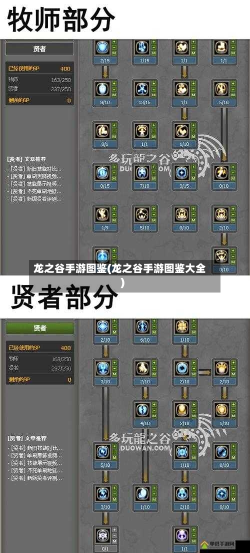 龙之谷手游图鉴(龙之谷手游图鉴大全)